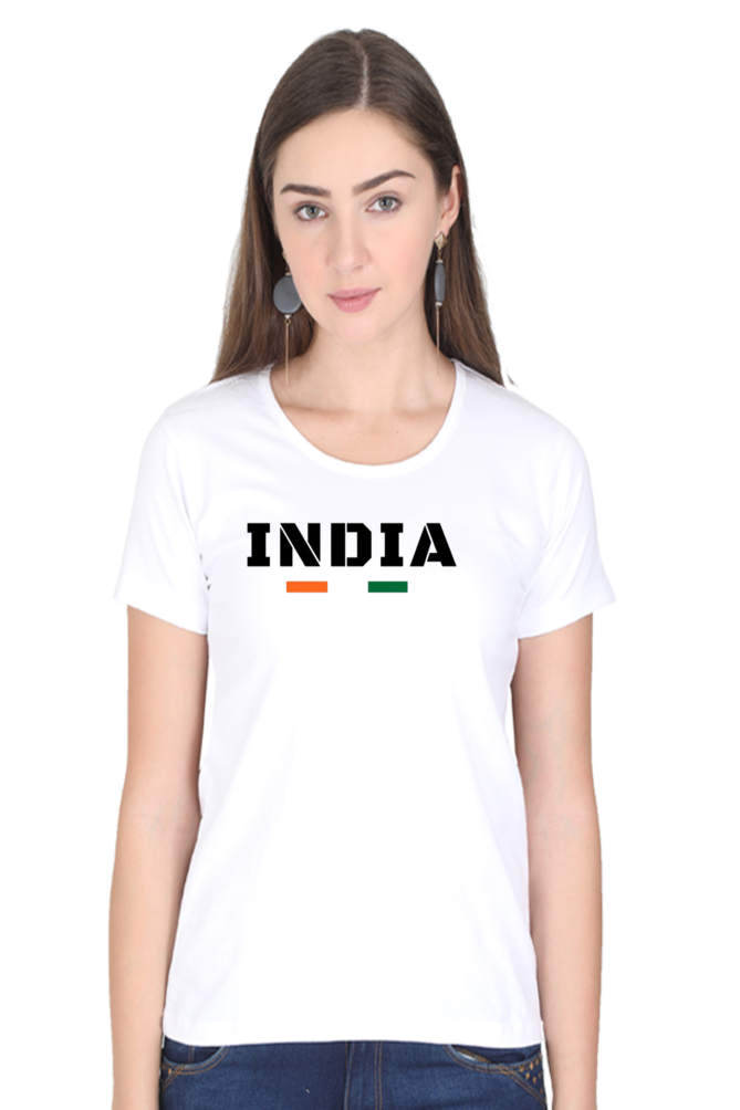 INDIA T-shirt (Woman) - Independence Day