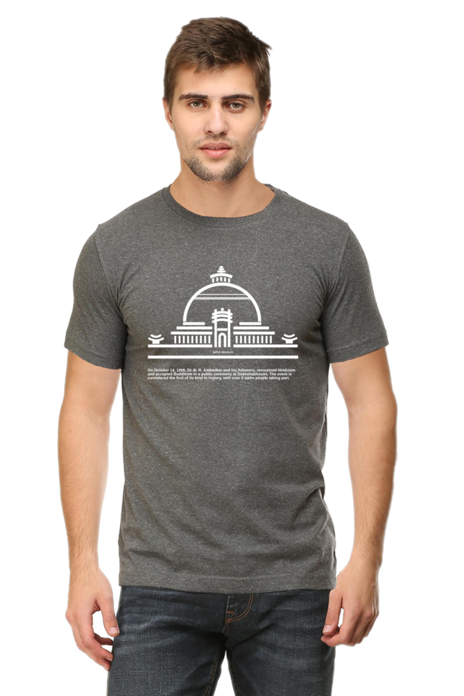 Diksha Bhoomi Men's T-Shirt - Historic event led by Dr. B. R. Ambedkar