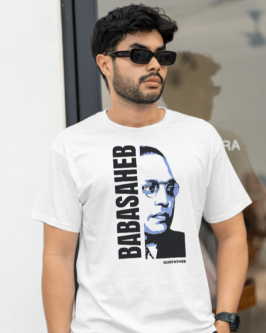 Babasaheb: Godfather - Men's T-shirt (White)