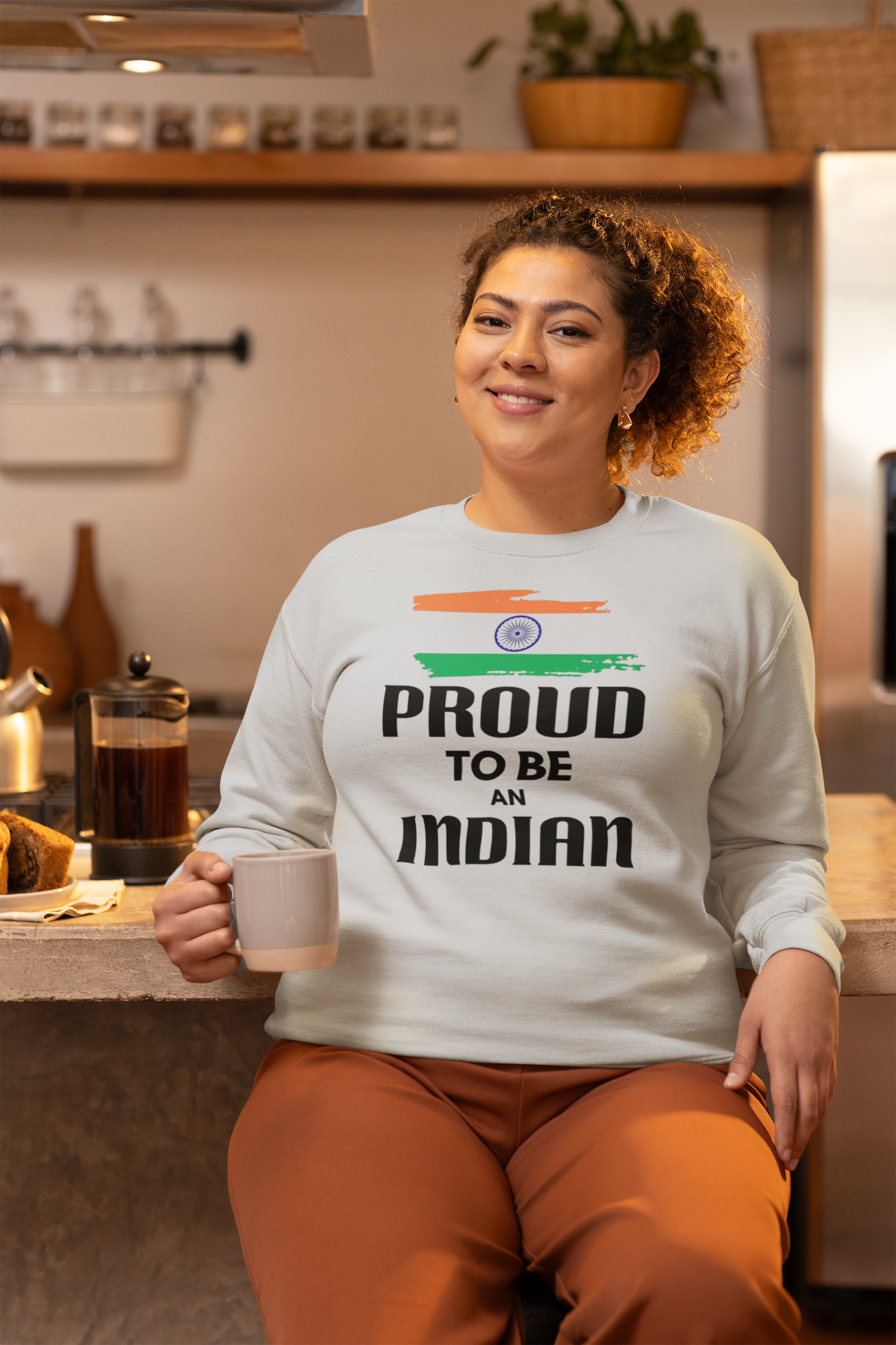 Proud Indian T-shirt (Woman) - Independence Day