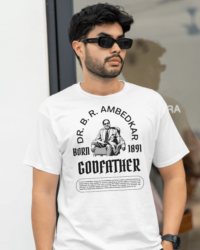 Dr B R Ambedkar: Godfather of Social Justice T-Shirt