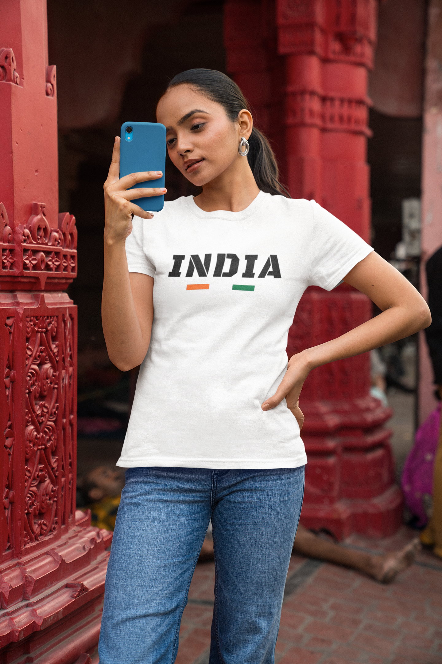 INDIA T-shirt (Woman) - Independence Day