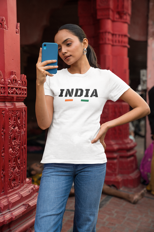 INDIA T-shirt (Woman) - Independence Day
