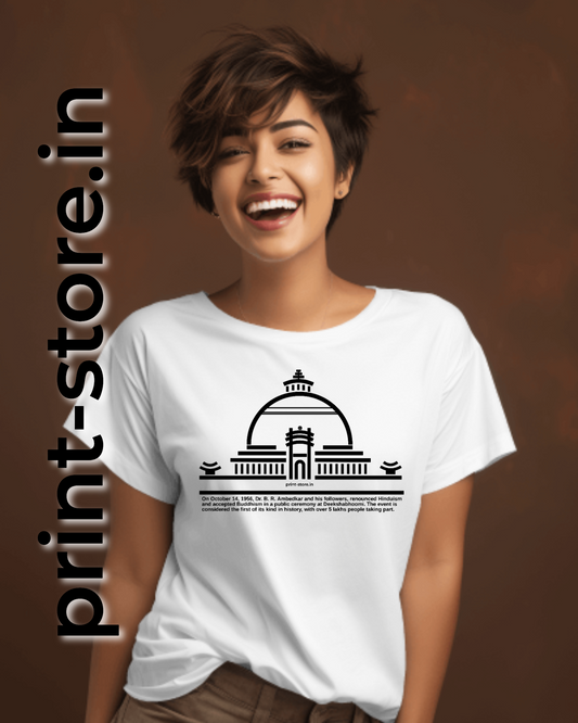 Diksha Bhoomi - Women's T-Shirt - Historic event led by Dr. B. R. Ambedkar