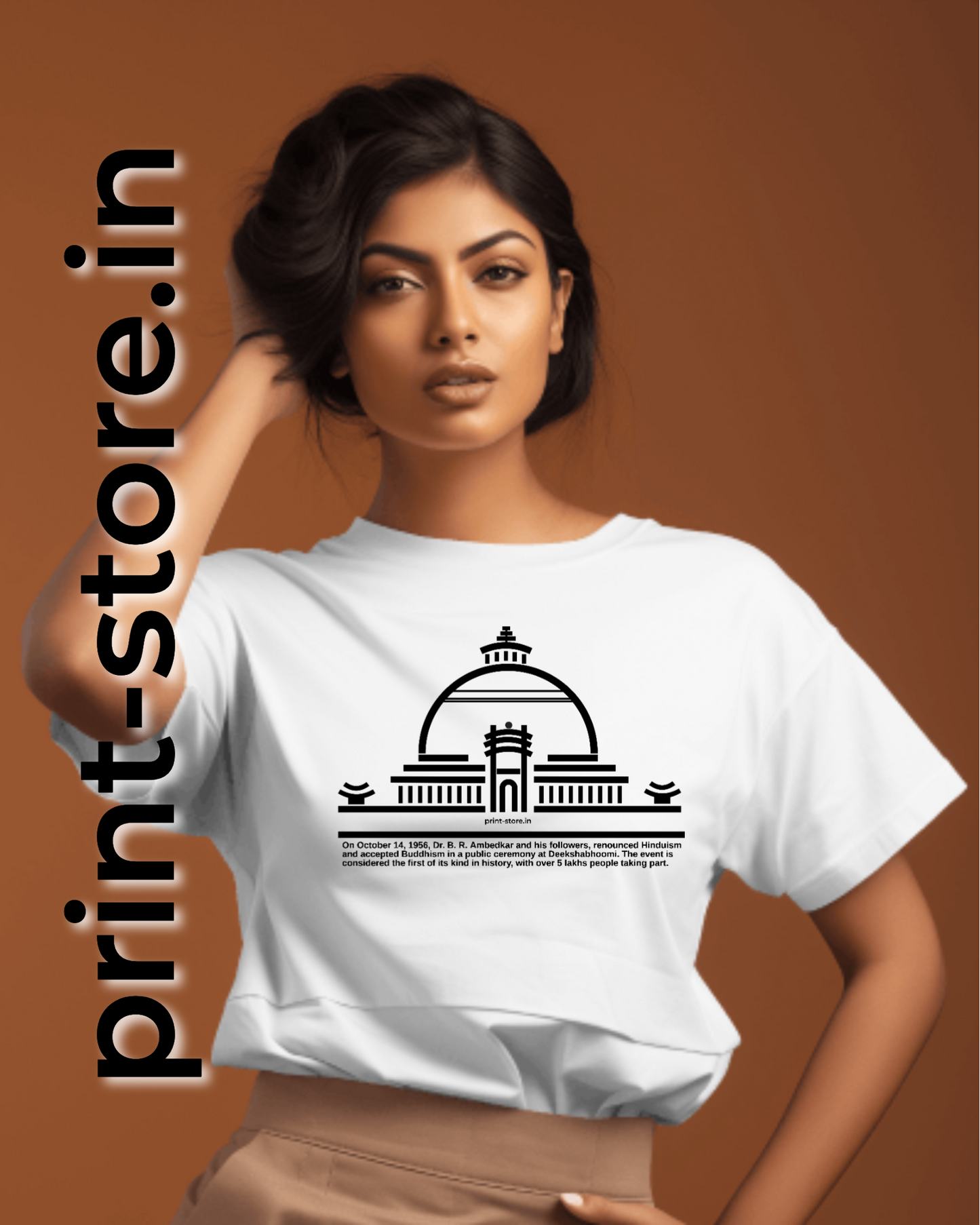 Diksha Bhoomi - Women's T-Shirt - Historic event led by Dr. B. R. Ambedkar