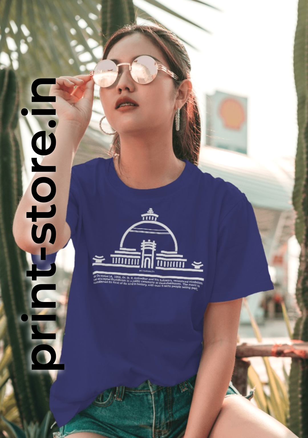 Diksha Bhoomi - Women's T-Shirt - Historic event led by Dr. B. R. Ambedkar