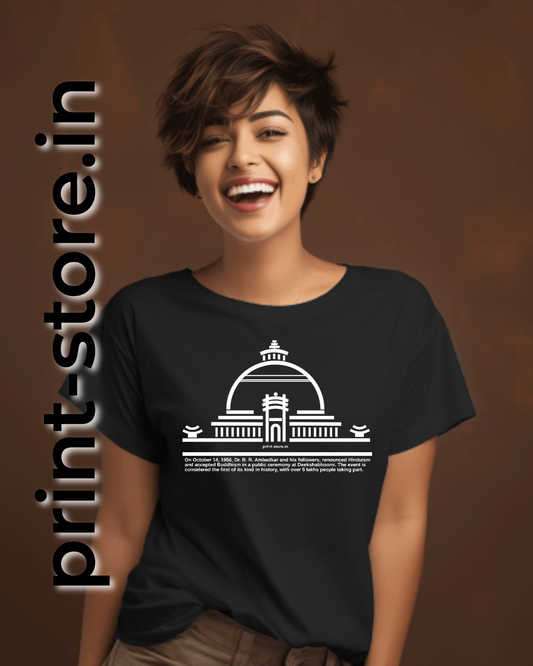 Diksha Bhoomi - Women's T-Shirt - Historic event led by Dr. B. R. Ambedkar
